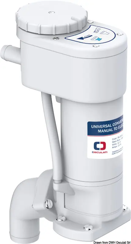 Kit elettrificazione 12V per WC manuale Offerta
