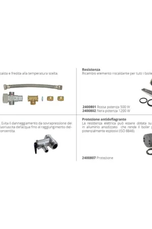 Spedito Oggi Boiler bx 80 lt con scambiatore