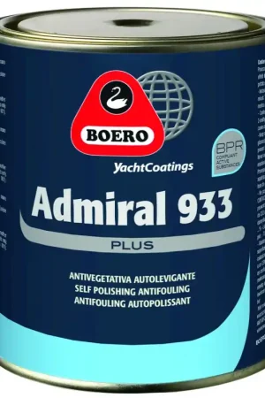 Antiveg. admiral 933 nero 2,50l Soddisfatti O Rimborsati