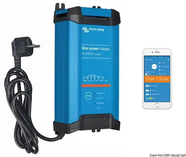Bestseller Caricabatteria Victron Bluesmart IP22 12 V 30 A 3 Uscite