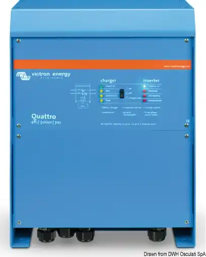 Spedito Oggi Sistema Combinato Victron Quattro 12/3000/120-50/50 20/04/26 230V VE.Bus Caricabatterie e Inverter 12 V 3000 VA