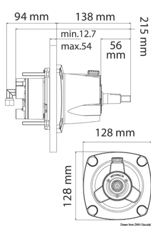 Kit Timoneria Idraulica Fuoribordo Ultraflex Gotech UC68-OBS Montaggio Laterale Offerta Del Giorno