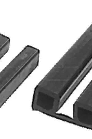 Profilo Parabordo per Scafi con Giunzione Scatolata Nero 55 x 21 mm Consegna Rapida