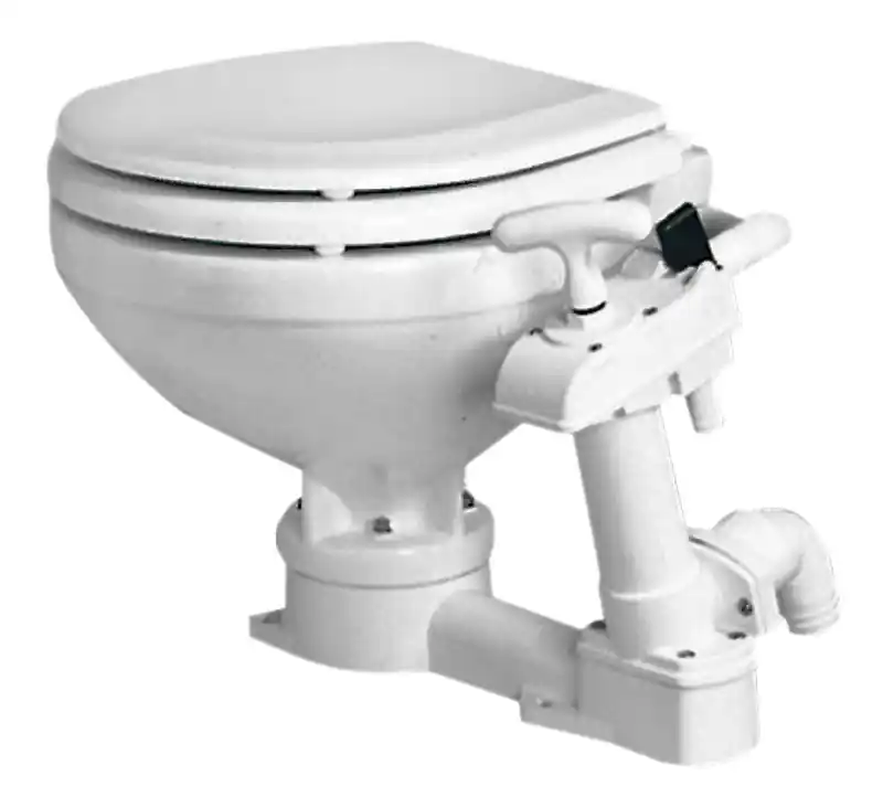 Compra Oggi Stesso WC manuale compact tavoletta legno
