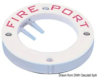 Acquista Ora Portellino "Fire Port" plastica