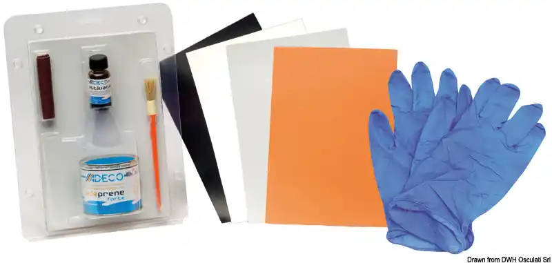 Bestseller Kit ripara gommoni arancio