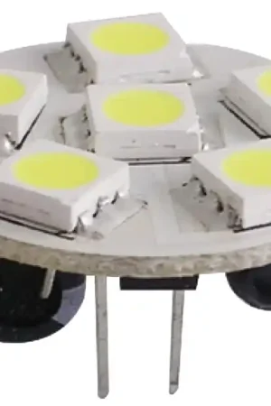 Esclusivo Lampadina 6 LED G4 Ø 24 mm attacco posteriore