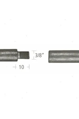Anodo barrotto caterpillar 12x40mm zn Reso Gratuito