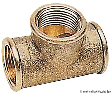 A Buon Prezzo Raccordi a T ottone 3"