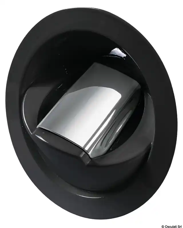 Occasione Doccia Saturn solo fredda base verticale nera