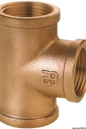 Acquista Ora Raccordo a "T" in bronzo F-F-F da 2"