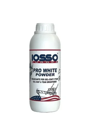 Ultimissimo Modello IOSSO SBIANCANTE PRO WHITE POWDER X GEL-COAT E TEAK 750GR