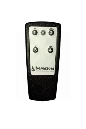 BESENZONI TELECOMANDO IR BES1104 TX-ITSF3 4 CANALI C/BATTERIA 9V Offerta Limitata