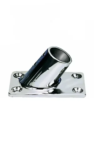BASE RETTANGOLARE INCL.60°25MM Reso Gratuito