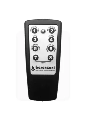 BESENZONI TELECOMANDO IR BES 1101 TX-ITSF4 6/8 CANALI C/BATT.9V Professionale