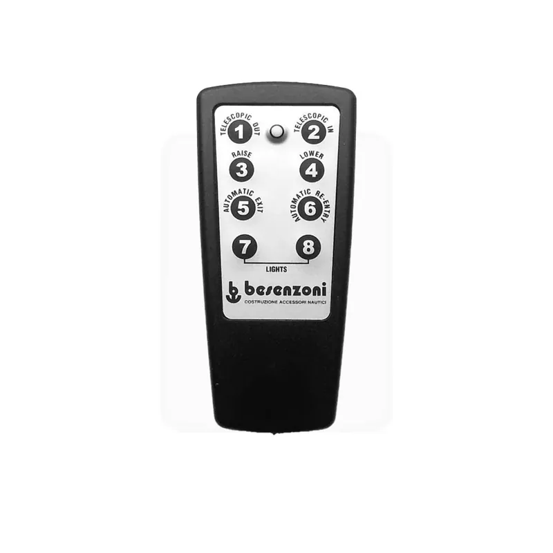 BESENZONI TELECOMANDO IR BES 1101 TX-ITSF4 6/8 CANALI C/BATT.9V Professionale