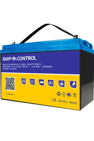 Nuovo Arrivo BATTERIA GEL SERVIZI 12V 100AH PRO ENERGY DEEP-CYCLE