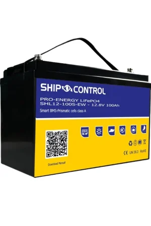 BATTERIA LITIO SERVIZI 12V 100AH PRO ENERGY LiFePO4 NO BLUETHOOT Consegna Rapida